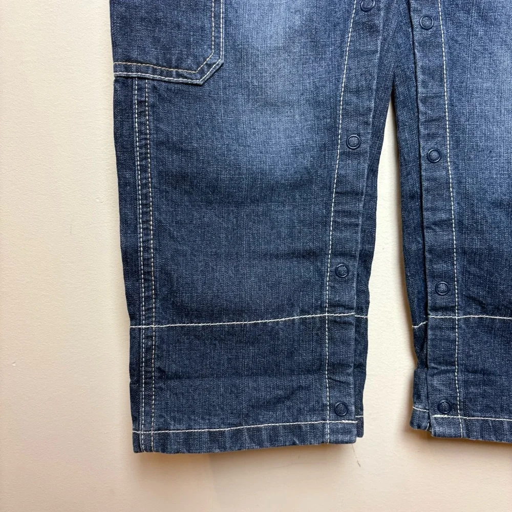 Vintage‎ Gymboree 3T Denim Overalls 2008 Y2K New NWT